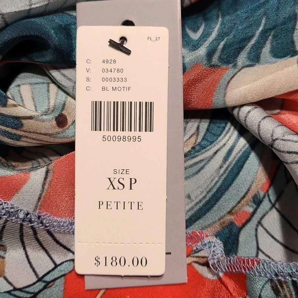 Anthropologie Bl-nk London Sleeveless Slip Dress | Petite XS | NWT - Picture 4 of 4